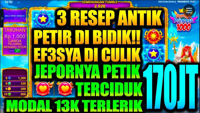 Strategi Menang di Starlight Princess x1000